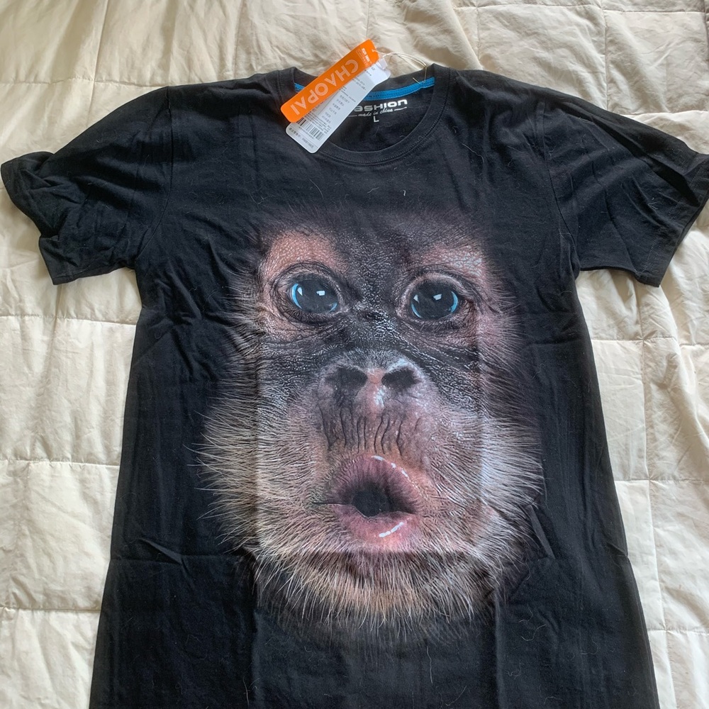 Orangutan face shirt